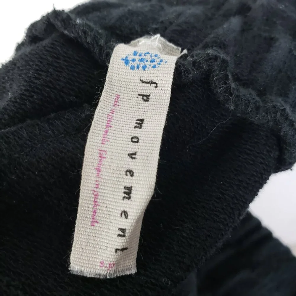 Free People Movement Sunny Sweatpants Joggers Black size S Yoga Athleisure Gym